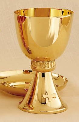 Gold Ciborium With Lid